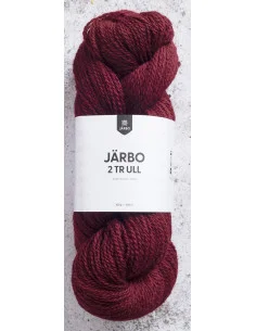Fri frakt Järbo 2tr Ull 100g 122 Cranberry Red