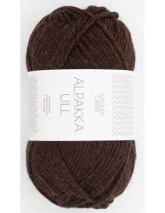 Alpakka Ull 3581 Kaffe Begränsat erbjudande