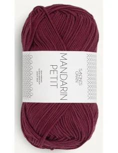 Mandarin Petit 4372 Vinröd Fri frakt