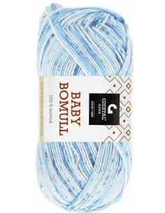 Beställ nu Baby Bomull 522 Blå print