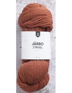 Fri frakt Järbo 2tr Svensk Ull 100g 120 Copper Blush
