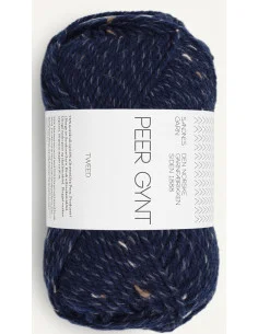 Nyhet Peer Gynt 5585 Marinblå/Natur Tweed
