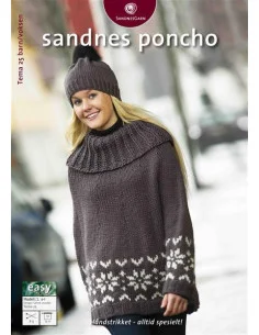 Rabatt Tema 25 Poncho norsk text