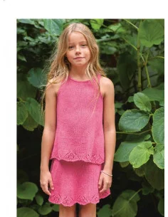 Fynd Stickbeskrivning 2405 Augustine Singlet & Skirt Junior