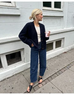 Erbjudandepris Stickbeskrivning Eva Cardigan