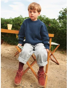 Stickbeskrivning 2506 mod 04 Tiro Sweater Junior Begränsat erbjudande