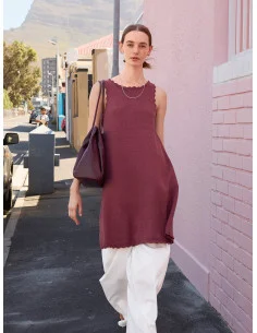 Lägg i varukorgen Stickbeskrivning Roselyn Short Dress Line