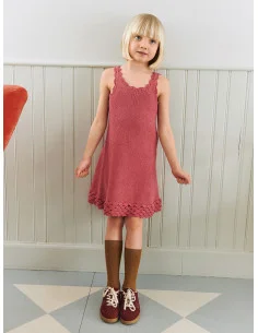Stickbeskrivning Roselyn Dress Junior Rabatter
