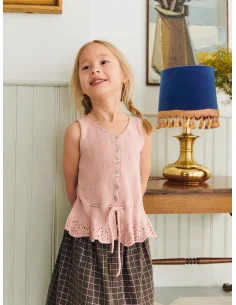 I lager Stickbeskrivning Adeline Top Junior