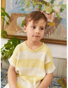 Trygg betalning Stickbeskrivning Rowan Tee Junior Tynn Line