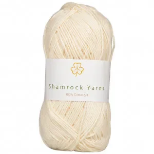 Fynd Shamrock Yarns 100% Bomull Garn 03 Natur