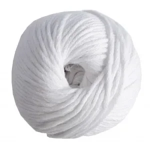 DMC Natura XL Garn Unicolor 01 Vit Sista chansen