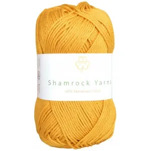Shamrock Yarns Mercerised Cotton 190 Senap Erbjudande