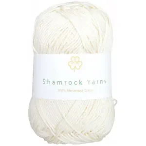 Shamrock Yarns Mercerised Cotton 172 Natur Sista chansen