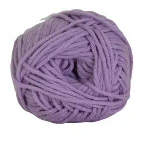 Populärt val Hjertegarn Cotton 8/8 Garn 3817 Lila