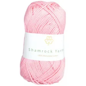 Shamrock Yarns 100% Mercerised Cotton 05 Ljusrosa Beställ nu