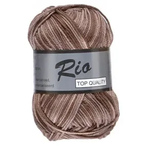 Kampanj Lammy Rio Garn Print 633 Beige/Brun 50 gram