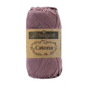 Scheepjes Catona Garn Unicolor 526 Ashes Trygg betalning