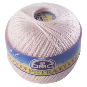 DMC Petra nr. 5 Virkgarn Unicolor 54461 Skir Rosa Erbjudande