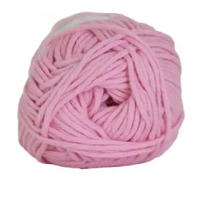 Populärt val Hjertegarn Cotton 8/8 Garn 4951 Rosa