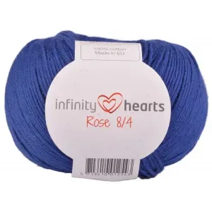 Infinity Hearts Rose 8/4 Garn Unicolor 109 Kungsblå Rabatter