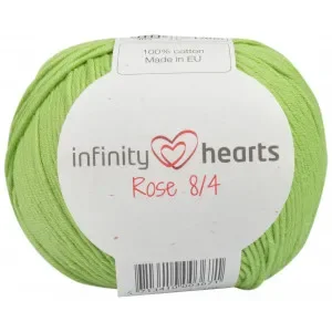 Infinity Hearts Rose 8/4 Garn Unicolor 160 Ljusgrön Begränsat erbjudande