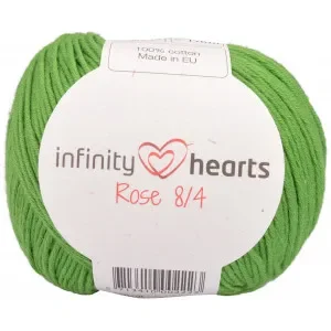 Infinity Hearts Rose 8/4 Garn Unicolor 156 Grön Rea