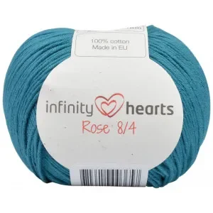 Fynd Infinity Hearts Rose 8/4 Garn Unicolor 132 Petrol