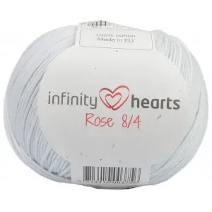Infinity Hearts Rose 8/4 Garn Unicolor 230 Pärlgrå Endast idag