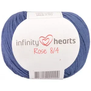 Infinity Hearts Rose 8/4 Garn Unicolor 114 Marinblå Sänkt pris