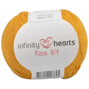 Infinity Hearts Rose 8/4 Garn Unicolor 190 Senap Fynd