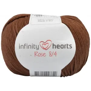Infinity Hearts Rose 8/4 Garn Unicolor 228 Mörkbrun Outlet