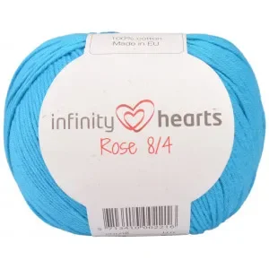 Köp online Infinity Hearts Rose 8/4 Garn Unicolor 125 Turkos