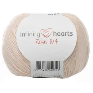 Infinity Hearts Rose 8/4 Garn 243 Nude Trygg betalning