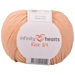 Köp online Infinity Hearts Rose 8/4 Garn Unicolor 242 Ljus Terrakotta