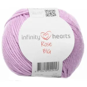 Extra rabatt Infinity Hearts Rose Big garn 52 Lila