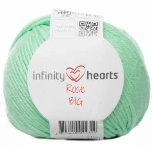 Reapris Infinity Hearts Rose Big Garn 140 Mintgrön
