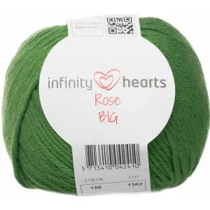 Endast denna vecka Infinity Hearts Rose Big Garn 156 Grön
