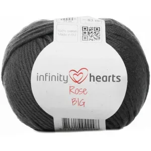 Kundfavorit Infinity Hearts Rose Big Garn 236 Koksgrå