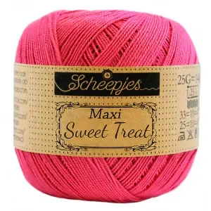 Scheepjes Maxi Sweet Treat Garn Unicolor 786 Fuchsia Beställ idag
