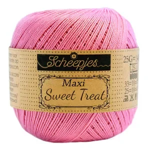 Billigare Scheepjes Maxi Sweet Treat Garn Unicolor 519 Fresia
