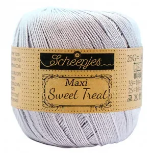 risnedsättning Scheepjes Maxi Sweet Treat Garn Unicolor 399 Lilac Mist
