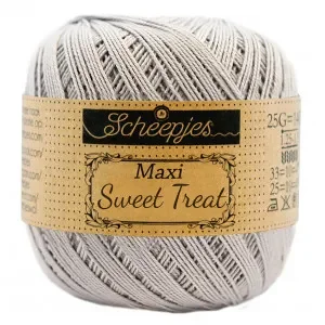 Expressleverans Scheepjes Maxi Sweet Treat Garn Unicolor 74 Mercury