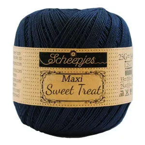 Scheepjes Maxi Sweet Treat Garn Unicolor 124 Ultra Marine Sänkt pris