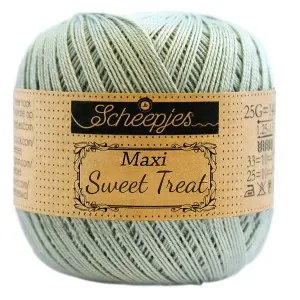 Scheepjes Maxi Sweet Treat Garn Unicolor 402 Silver Green Köp online
