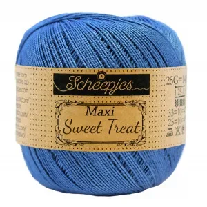 Scheepjes Maxi Sweet Treat Garn Unicolor 215 Royal Blue Begränsat erbjudande