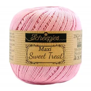 Scheepjes Maxi Sweet Treat Garn Unicolor 222 Tulip Trygg betalning
