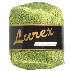 Beställ idag Lammy Lurex Garn 07 Ljusgrön