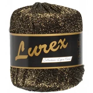 Lammy Lurex Garn 16 Mörkbrun Billig
