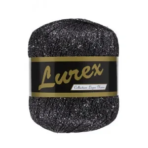 Beställ idag Lammy Lurex Garn 18 Kolgrå